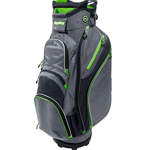 Bag Boy Chiller Cart Bag Charcoal/Lime/Black