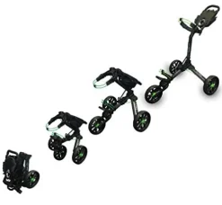 Bag Boy Nitron 3 Wheel Golf Push Cart Graphite/Black