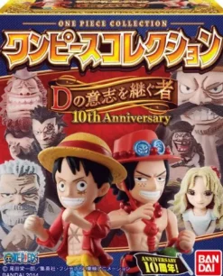 BANDAI One Piece Anime Collection D’s Inheritors 10th Anniversary Blind Box