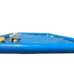 Banfluxion Inflatable Family Pool 315x315x26in with 800W Blowers Blue