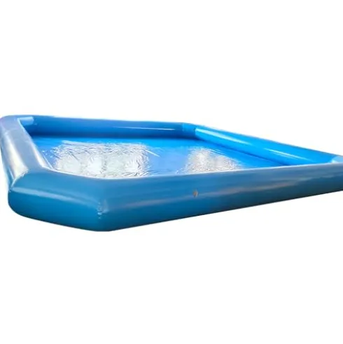 Banfluxion Inflatable Family Pool 315x315x26in with 800W Blowers Blue