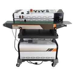 Banfluxion 110V Continuous Vacuum Bag Packing and Sealing Machine 6-12mm Sealing Width