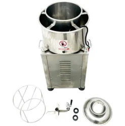 Banfluxion 110V 2.2KW Commercial Meatball Beater Electric Food Processor Silver
