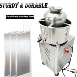 Banfluxion 110V 2.2KW Commercial Meatball Beater Electric Food Processor Silver