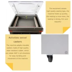 Banfluxion 110V Single Chamber Vacuum Sealer Machine 750W