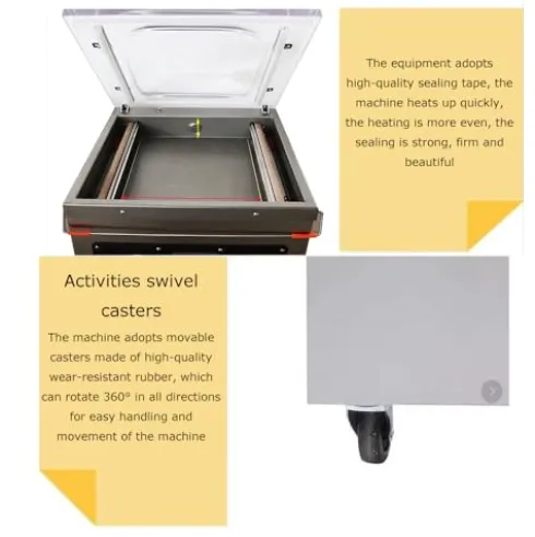 Banfluxion 110V Single Chamber Vacuum Sealer Machine 750W