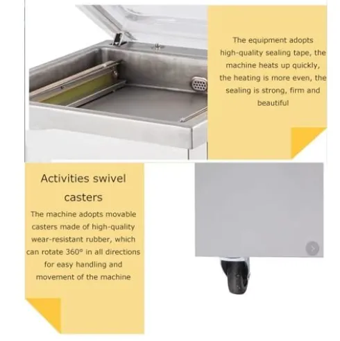 Banfluxion 110V Single Chamber Vacuum Packaging Machine 900W Silver