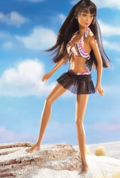 Barbie Beach Fun Lea Doll White