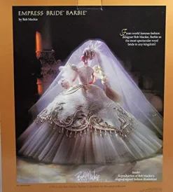 Barbie Bob Mackie Empress Bride Doll Ivory