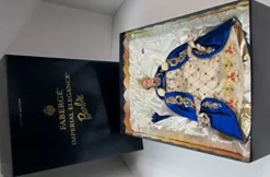 Barbie Faberge Imperial Elegance Limited Edition Porcelain Doll Blue