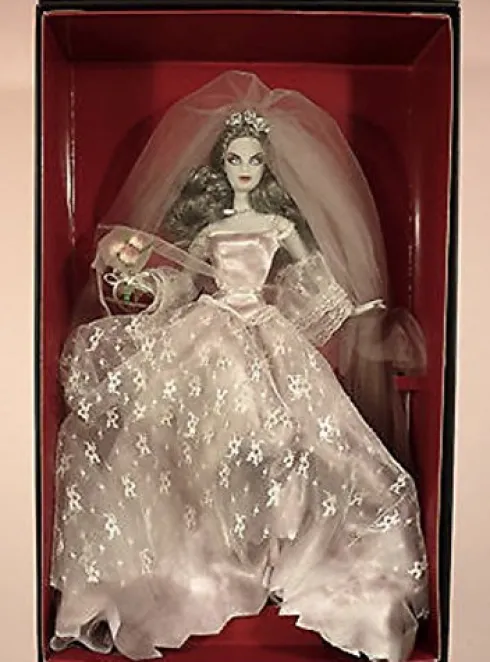 Barbie Haunted Beauty Zombie Bride Gold Label Doll