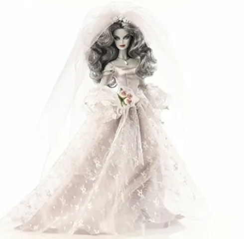Barbie Haunted Beauty Zombie Bride Gold Label Doll