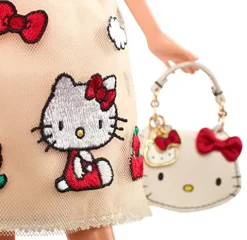 Barbie Hello Kitty Fashion Doll Red