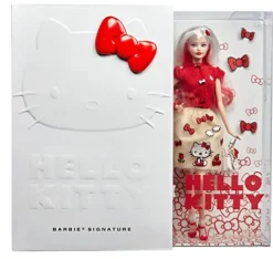 Barbie Hello Kitty Fashion Doll Red