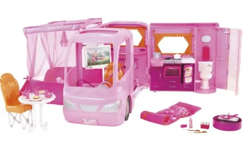 Barbie Hot Tub Party Bus Vehicle Play Set