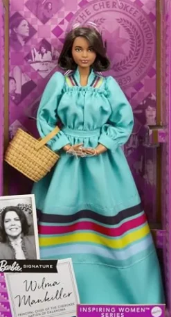Barbie Inspiring Women Wilma Mankiller Doll Multicolor