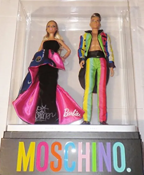 Barbie Mattel DRW81 Moschino Barbie and Ken Doll Gift Set