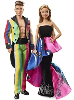 Barbie Mattel DRW81 Moschino Barbie and Ken Doll Gift Set