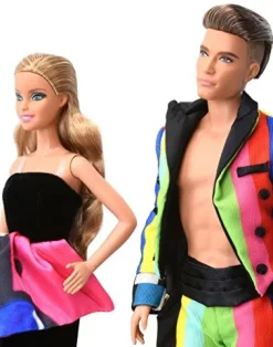 Barbie Mattel DRW81 Moschino Barbie and Ken Doll Gift Set