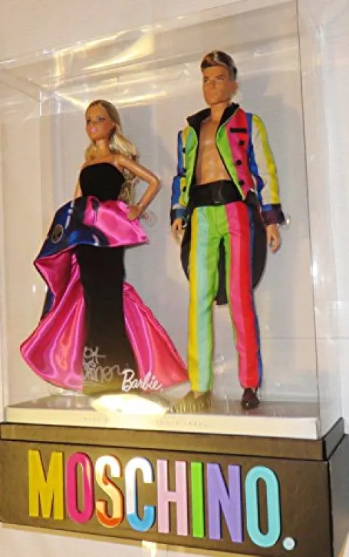 Barbie Mattel DRW81 Moschino Barbie and Ken Doll Gift Set