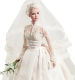 Barbie Princess Grace Kelly Silkstone Bride Gold