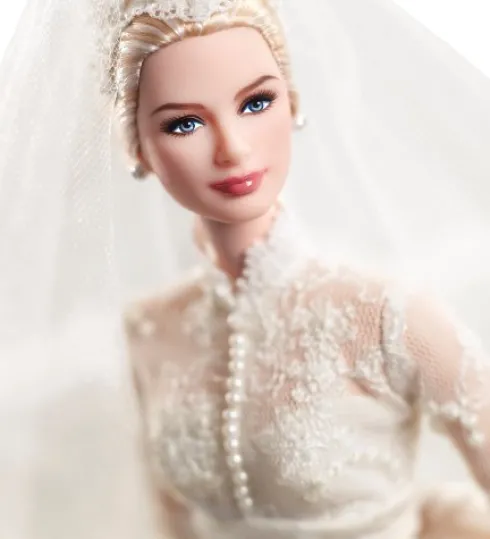 Barbie Princess Grace Kelly Silkstone Bride Gold