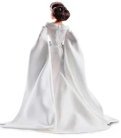 Barbie Star Wars Princess Leia Collector Doll White Gown 11.5 Inches