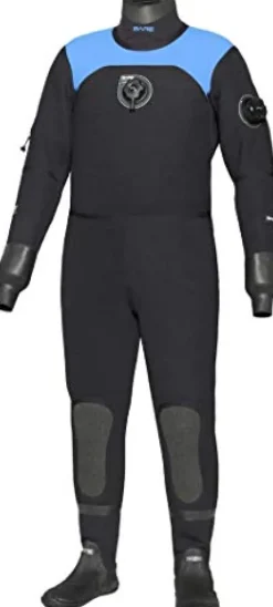 Bare D6 HD Pro Dry Mens Drysuit Blue