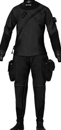 Bare Women’s Expedition HD2 Tech Drysuit Small Black