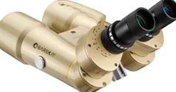 BARSKA Encounter 16×70 Waterproof Jumbo Binoculars Champagne