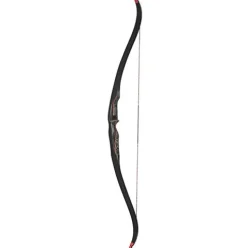 Bear Archery Fred Super Grizzly Recurve 45 lbs LH Black Maple-Red Stripe