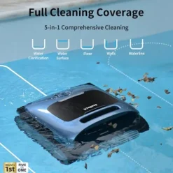 Beatbot AquaSense Pro Cordless Pool Robot Vacuum Navy Blue (Renewed)