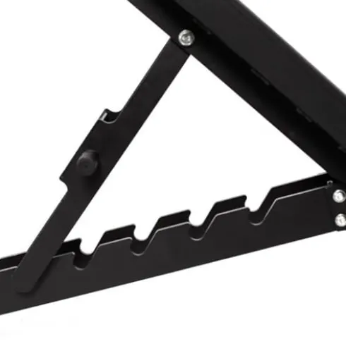 Bells of Steel Adjustable Weight Bench Black