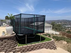 Best Trampoline USA Galactic Xtreme 10×23 Rectangle Trampoline with Net