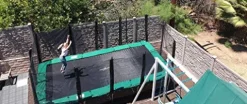 Best Trampoline USA Galactic Xtreme 10×23 Rectangle Trampoline with Net