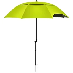 BEYSG Large Fishing Umbrella Parasol Grön