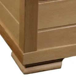 Blue Wave 1-Person Infrared Sauna with Ceramic Heaters and Sound System