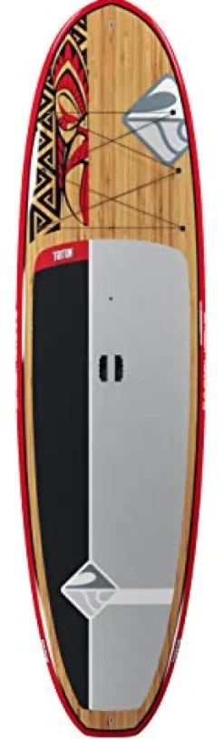 Boardworks Triton Recreational Stand Up Paddleboard Bamboo/Black