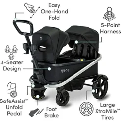 BOB Gear Renegade Canopy Stroller Wagon Nightfall
