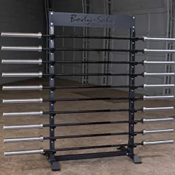 Body-Solid Horizontal Barbell Rack Black