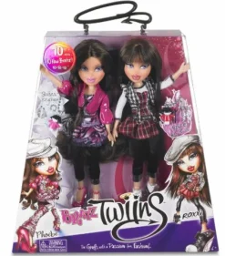 Bratz Twinz Dollpack Roxxi and Phoebe Black