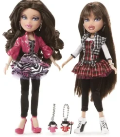 Bratz Twinz Dollpack Roxxi and Phoebe Black