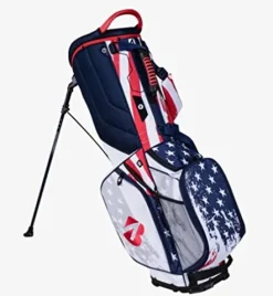 Bridgestone Golf Old Glory Stand Bag White-Navy-Red
