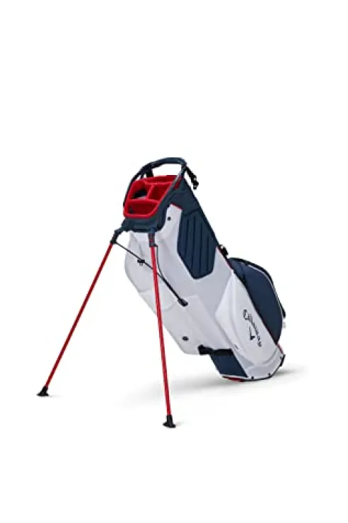 Callaway Golf 2022 Fairway C Stand Bag Double Strap Navy/White/Red