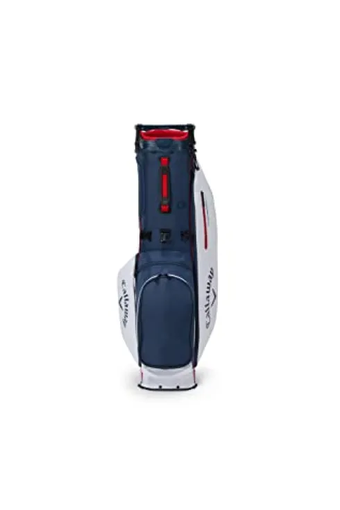 Callaway Golf 2022 Fairway C Stand Bag Double Strap Navy/White/Red