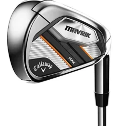 Callaway Golf 2020 Mavrik Max Iron Set 8 Clubs Right Hand Steel Stiff Grey Black