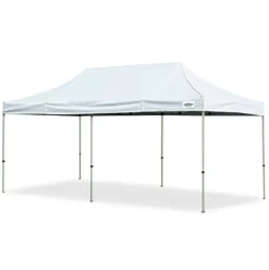 Caravan Canopy 10×20 Foot Aluma Basic Straight Leg Kit White