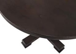 Carolina Chair & Table Carson 47″ Round Pedestal Dining Table Espresso
