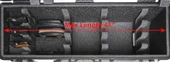 Case Club Waterproof Shipping Case for 4 Rifles/Shotguns & 3 Pistols with Silica Gel Canister
