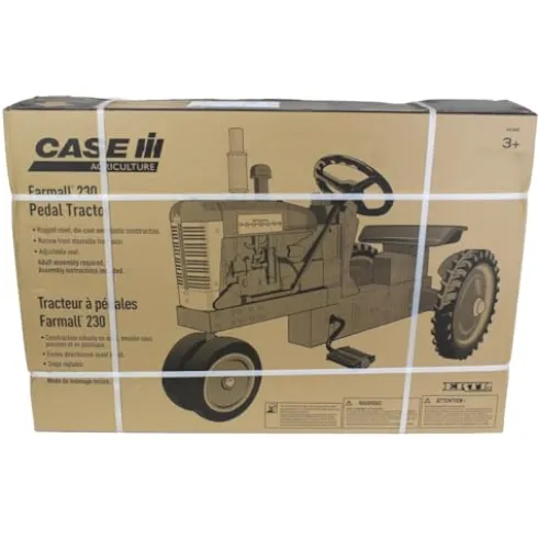 Case IH Farmall 230 Narrow Front Pedal Tractor Large